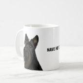 Schotse terrier (Scotty Dog) Coffee Mok (Voorkant links)