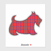 Schotse Terriër Sticker (Vel)