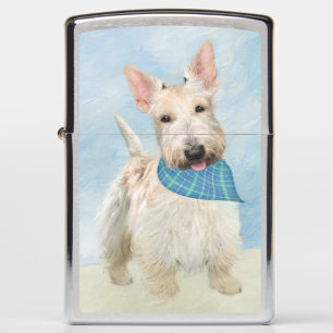 Schotse Terrier Tarwebruine Hond Schilderij Origin