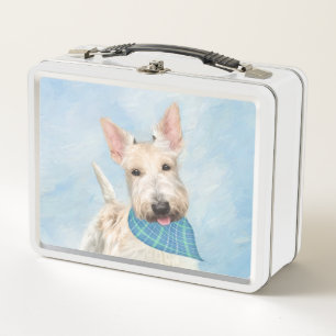 Schotse Terrier Tarwebruine Hond Schilderij Origin