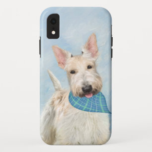 Schotse Terriër Wheaten Hondenschilderij Originele iPhone XR Hoesje