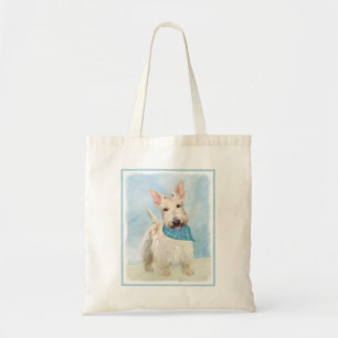Schotse Terriër Wheaten Hondenschilderij Originele Tote Bag
