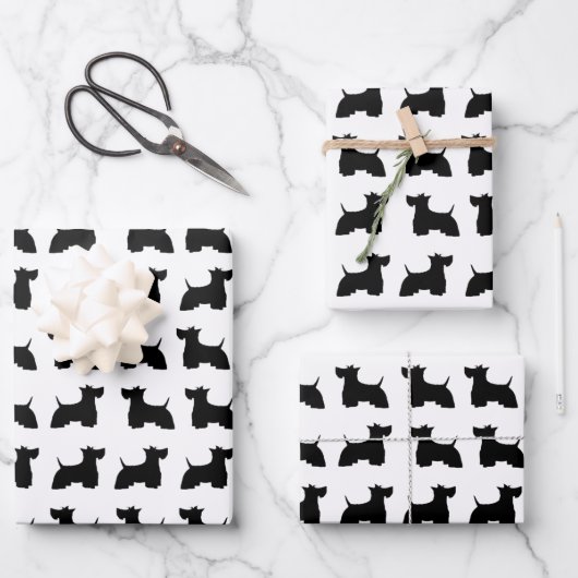 Schotse terrier Wrapping Paper (Voorkant)