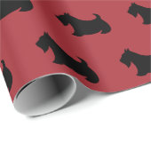 Schotse Terrier Wrapping Papier (Rol Hoek)