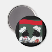 Schotse Terriers Magneet (Voorkant / Achterkant)