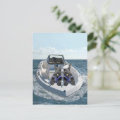 Schotse Terriers op de boot Briefkaart (Staand voorkant)