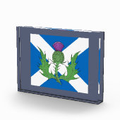 Schotse Thistle en Saltire Fotoblokken (Rechts)