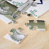 schotse verdedigers legpuzzel (Zijkant)