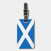 Schotse vlag bagagelabel (Voorkant verticaal)