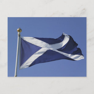 Schotse vlag briefkaart