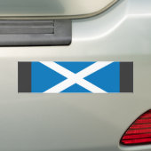 Schotse vlag bumpersticker (Op auto)