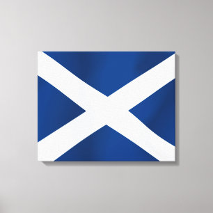 Schotse vlag canvas afdruk