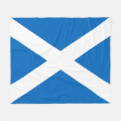 Schotse vlag Fleece Blanket Deken (Voorkant (Horizontaal))