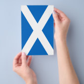 Schotse vlag flyer (Hand)