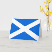 Schotse vlag gcnt kaart (Gele Bloem)