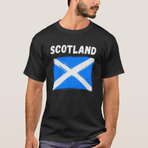 Schotse vlag Grunge Schotse vlag Schotland T-shirt
