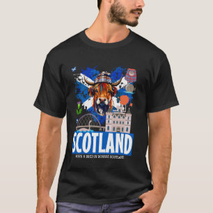 Schotse Vlag Idee Voor Vrouwen & Schotland Vlag Ho T-shirt