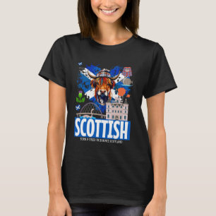 Schotse Vlag Idee Voor Vrouwen & Schotland Vlag Ho T-shirt