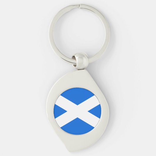 Schotse vlag kct sleutelhanger (Voorkant)