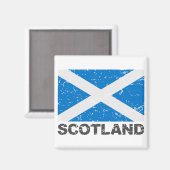 Schotse  vlag magneet (Voorkant / Achterkant)