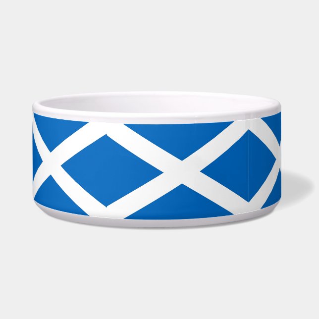 Schotse vlag Pet Bowl Voerbakje (Links)