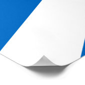 Schotse vlag poster (Hoek)