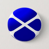 Schotse vlag ronde button 5,7 cm (Voorkant)