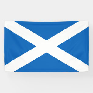 Schotse vlag (Saltire) (Schotse vlag) Spandoek