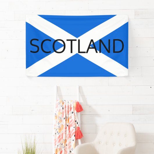 Schotse vlag Schotland BNRCNT Spandoek (Insitu)