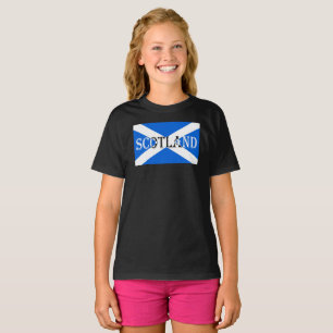 Schotse vlag Schotland Omgekeerde Meisjes T-shirt