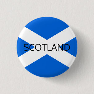Schotse vlag Schotland Pinback Button arc