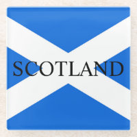 Schotse vlag Schotse kust