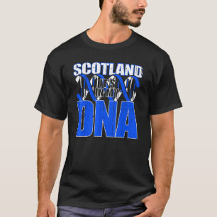 Schotse vlag Schotse Schotten DNA Football tapijt T-shirt