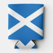 Schotse vlag Scottish Saltire Blikjeskoeler (Voorkant)