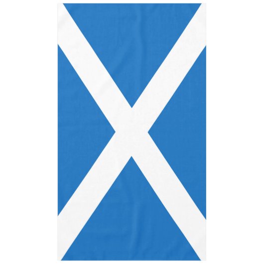 Schotse vlag Scottish Saltire Tafelkleed (Voorkant)
