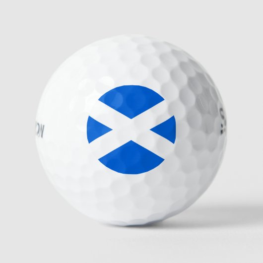 Schotse vlag ssf gbcnt golfballen (Voorkant)