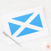 Schotse vlag Sticker (Envelop)