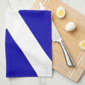 Schotse vlag theedoek (Quarter Fold)