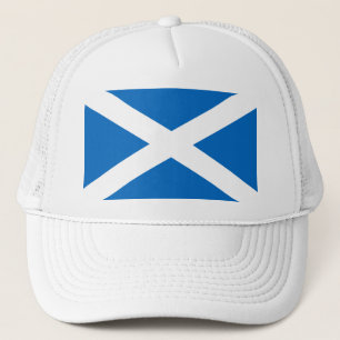 Schotse vlag van Schotland Saint Andrew's Cross Trucker Pet