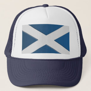 Schotse vlag van St Andrew, Patriottisch Schotland Trucker Pet