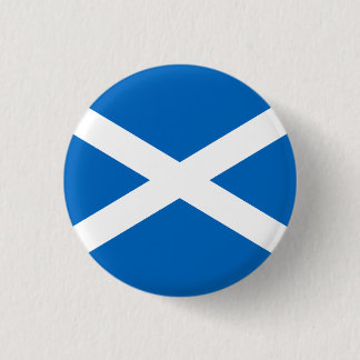 Schotse vlag, vlag van Schotland Ronde Button 3,2 Cm
