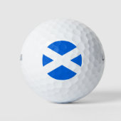 Schotse vlag wu gbcnt golfballen (Voorkant)