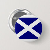 Schotse vlagkleding ronde button 5,7 cm (Voorkant /achterkant)