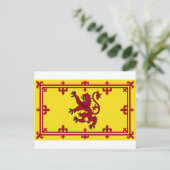 Schotse wapenschild briefkaart (Staand voorkant)