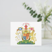 Schotse wapenstilstand Briefkaart (Staand voorkant)