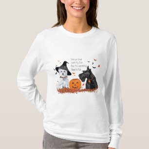 Schotse & West Highland Witte Terriërs Halloween T-shirt