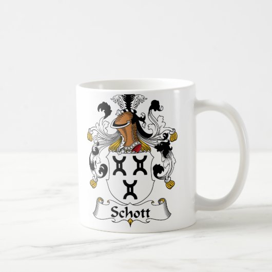 Schott Family Crest Koffiemok (Rechts)