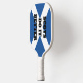 Schotten doen het beter grappige pickleball paddle (Links)