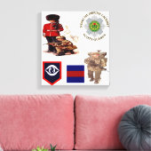 Schotten Guards Canvas (Insitu (Woonkamer))