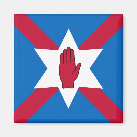 Schotten van Noord-Ierland Magnet Magneet (Voorkant)